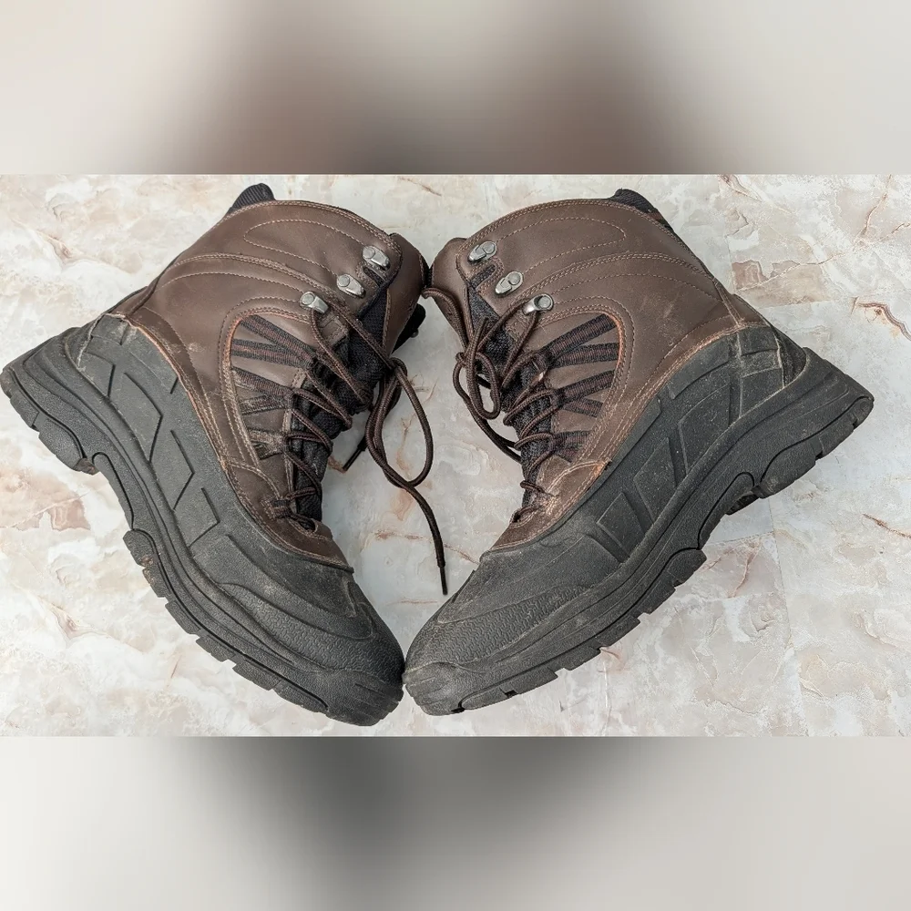 Western Chief Men's Brown waterpoof Boots Size 9.5